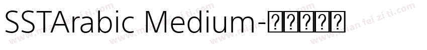 SSTArabic Medium字体转换